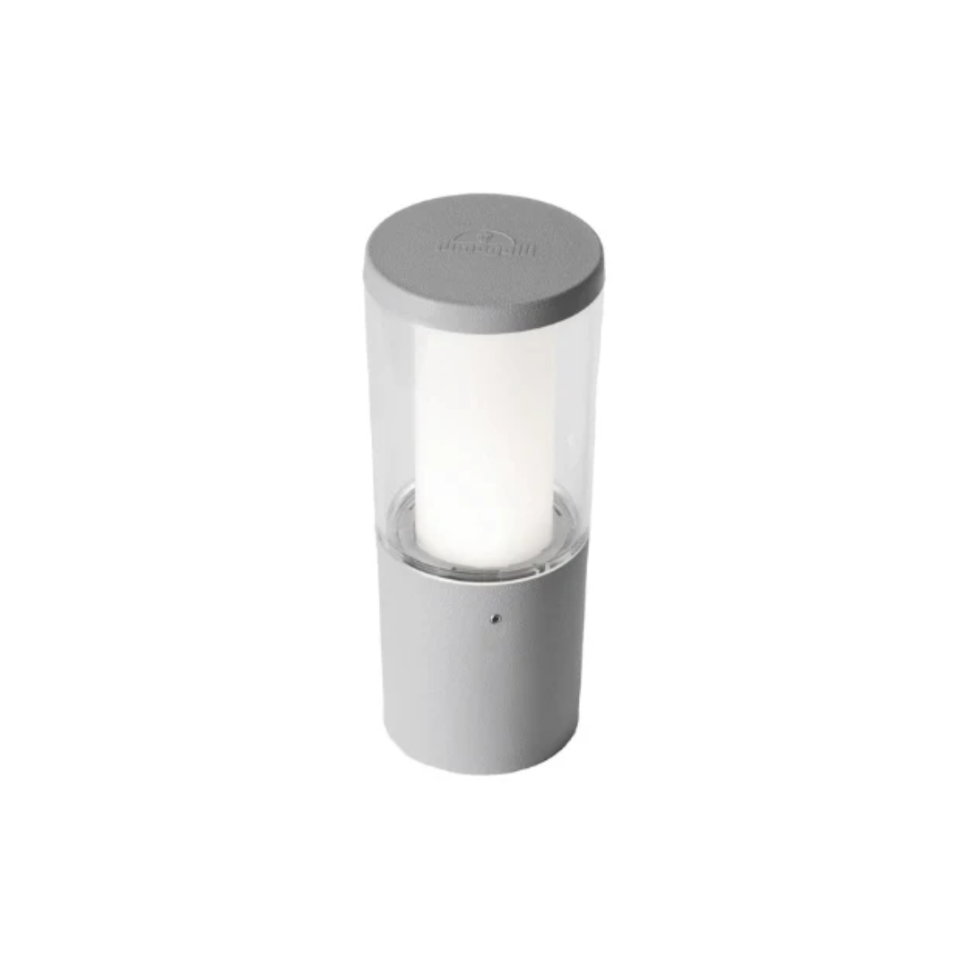 Fumagalli CARLO 400 DECO Grey Clear GU10 LED 6W Short Bollard