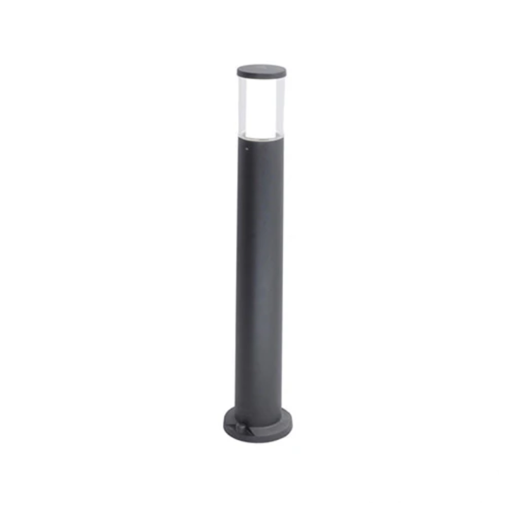 Fumagalli CARLO 800 DECO Black Clear GU10 LED 6W Long Bollard