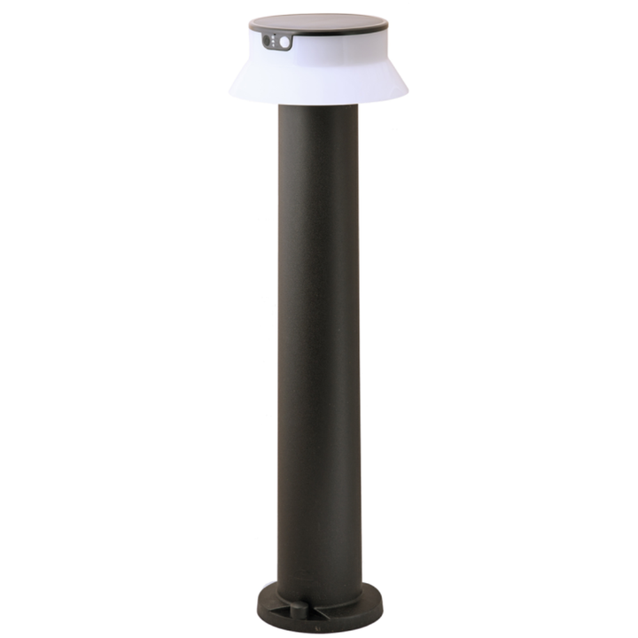 Fumagalli FELICE 800 Black Solar LED Bollard PIR CCT