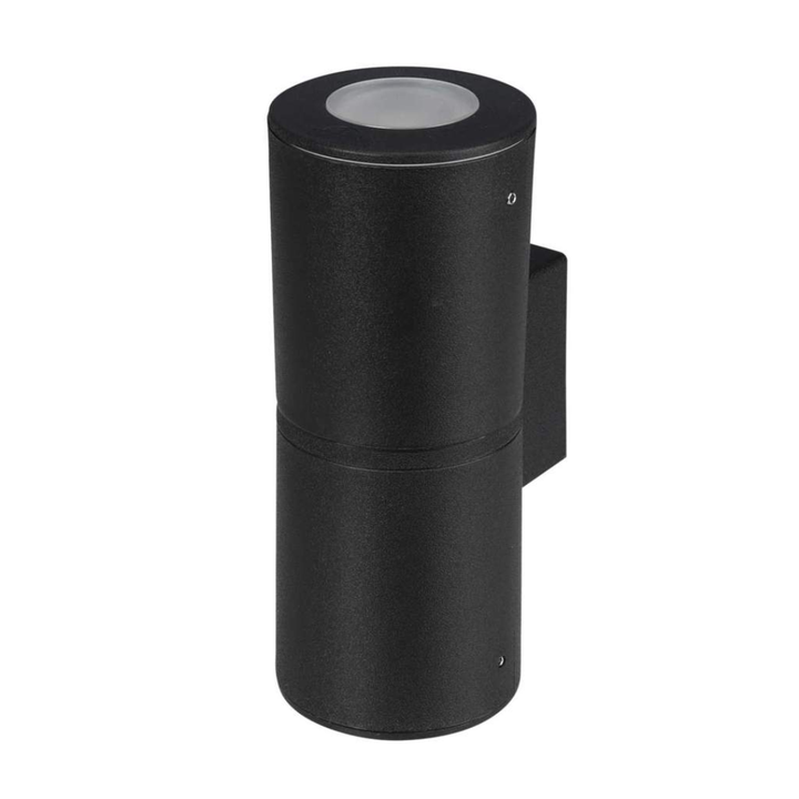 Fumagalli FRANCA 90 2L Wall Black Frosted GU10 LED 12W CCT