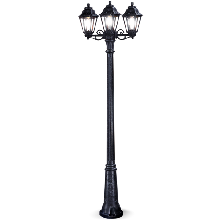 Fumagalli GIGI BISSO/ANNA 3L Black Clear E27 A60 LED 8.5W CCT Set
