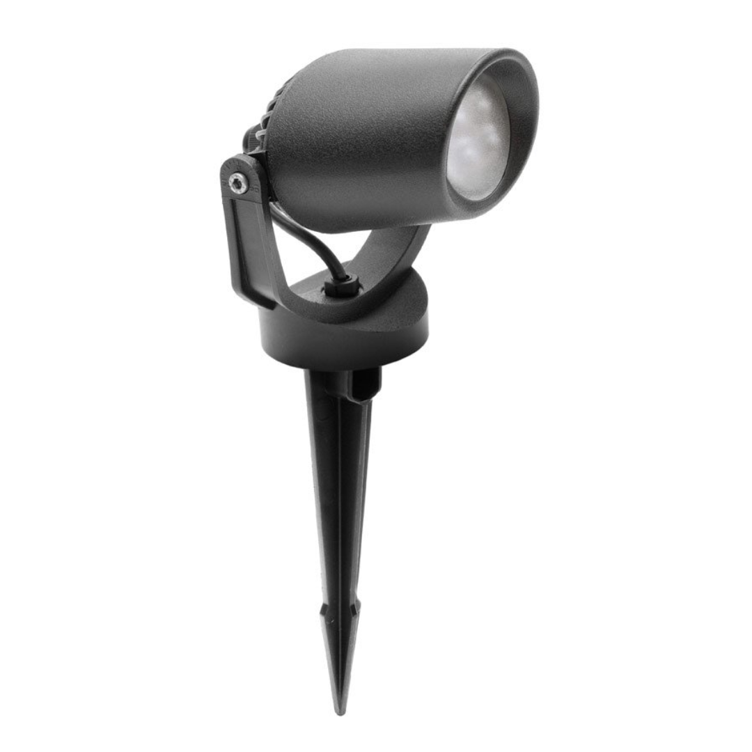 Fumagalli MINITOMMY EL SPIKE Black Frosted GU10 LED 6W CCT