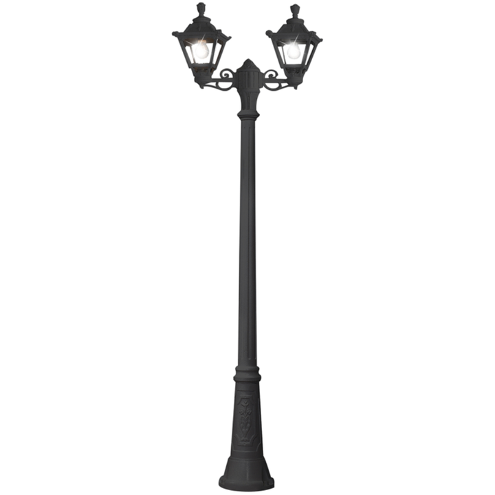 Fumagalli RICU BISSO/GOLIA 2L Black E27 CW LED 8.5W CCT Pole Light