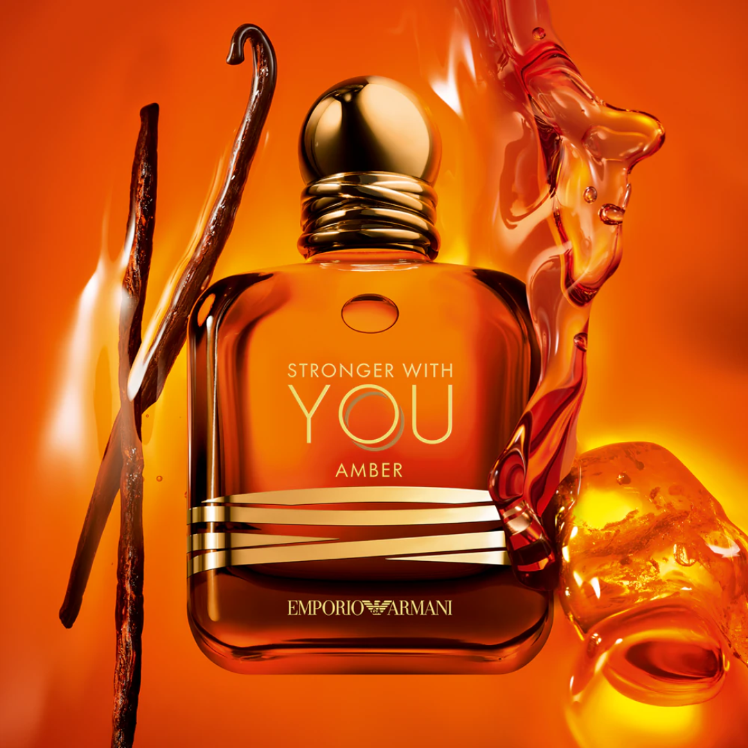 G.Armani Emporio Stronger With You Amber Eau de Parfum for Men 100ml - Red Rhino