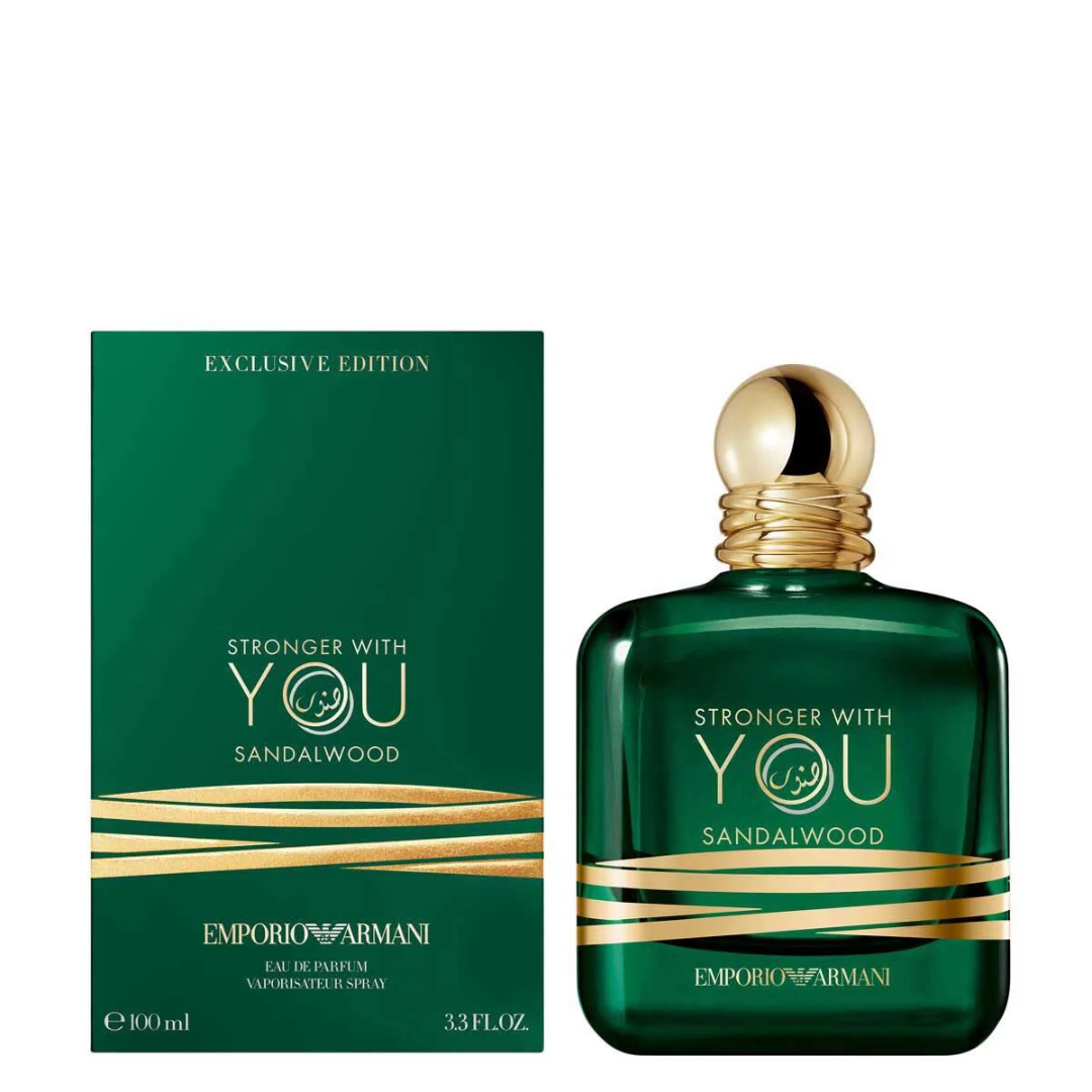 G.Armani Emporio Armani Stronger With You Sandalwood Eau de Parfum for Men 100ml - Red Rhino