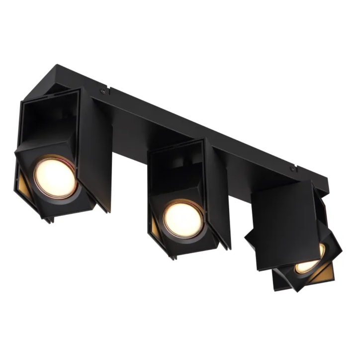 GLOBO 3-Bar Spotlight Black 3xGU10