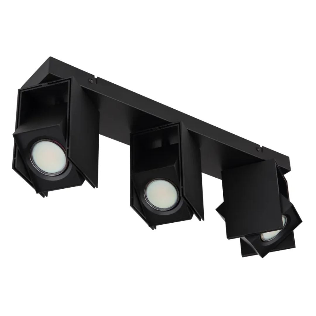 GLOBO 3-Bar Spotlight Black 3xGU10