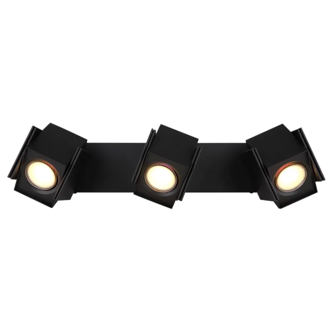 GLOBO 3-Bar Spotlight Black 3xGU10