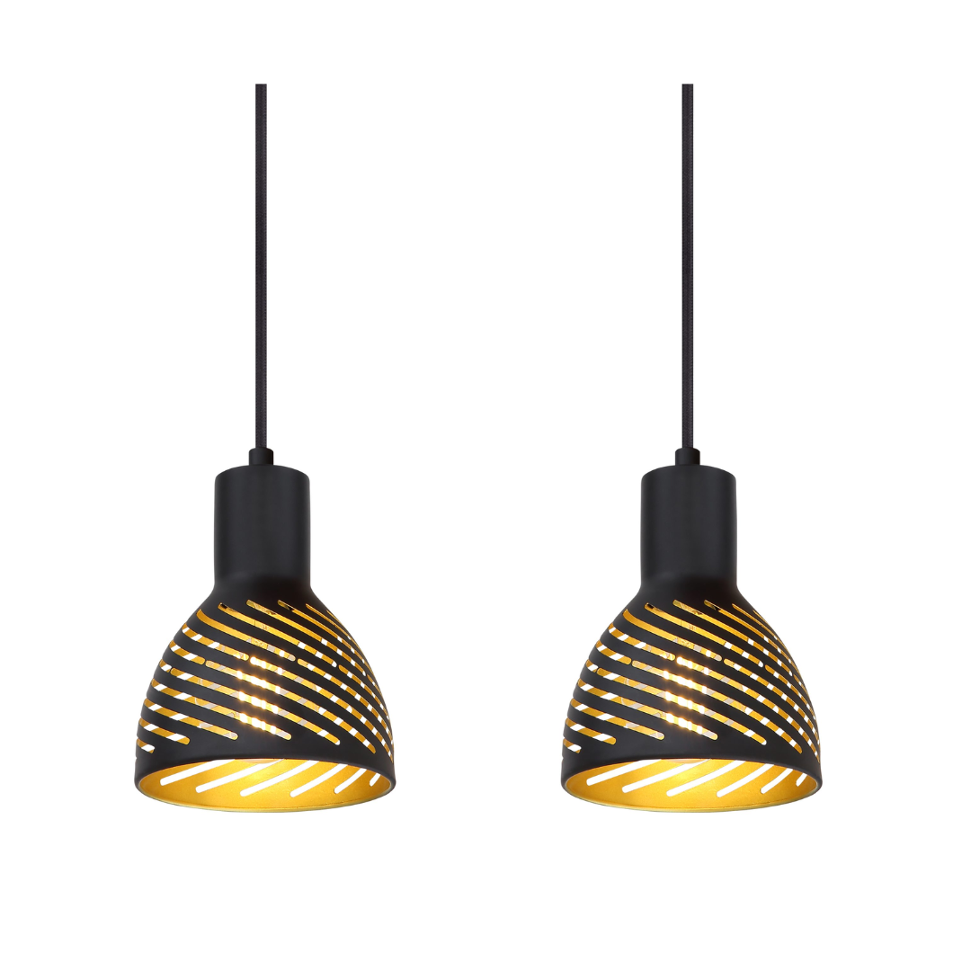 GLOBO 4-Bar Pendant Gold 4xE27 L900