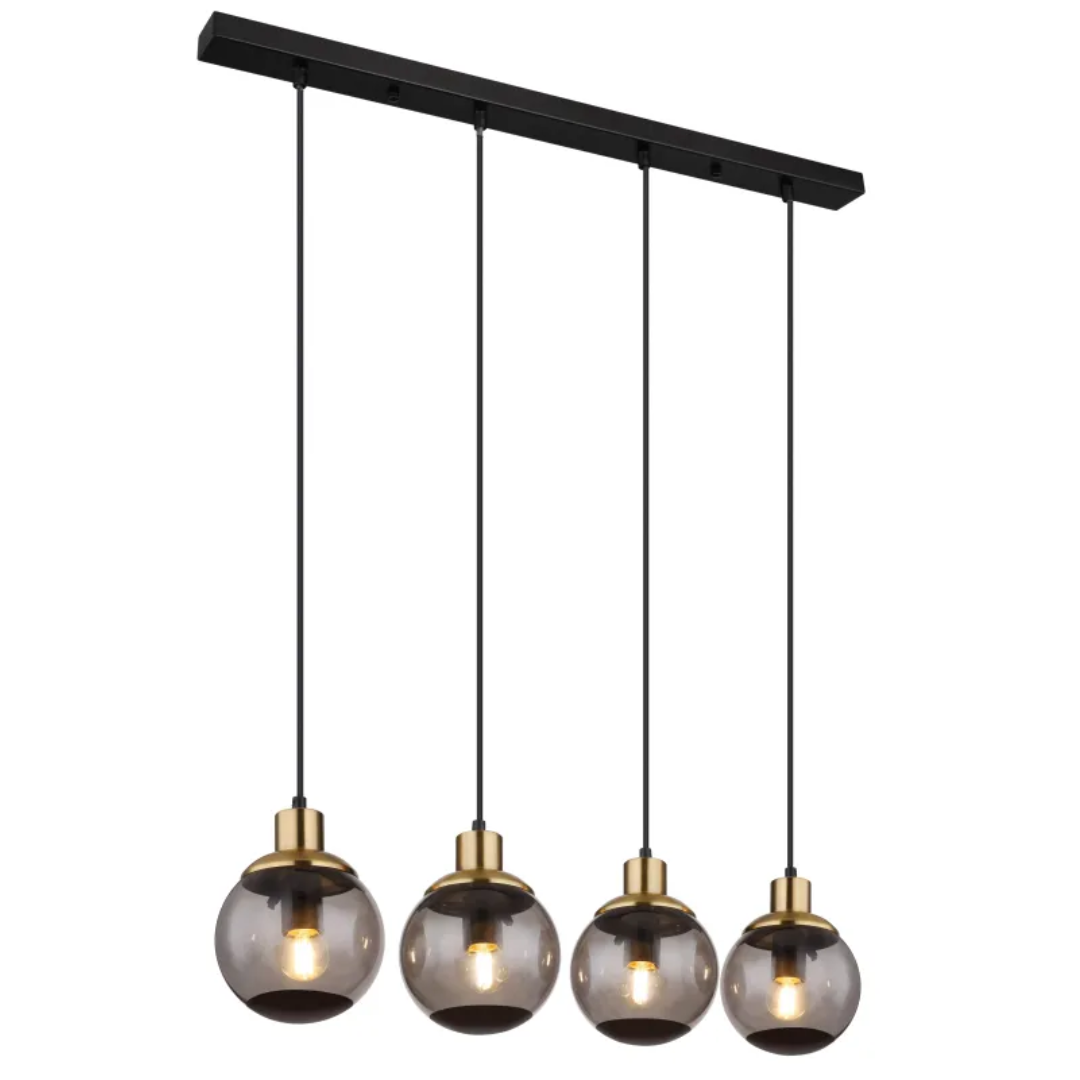 GLOBO 4-Bar Pendant 4xE27 L900