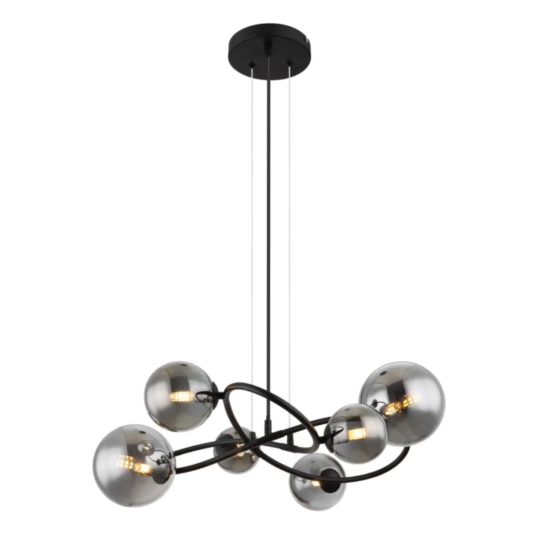 GLOBO 6L Glass Pendant 6xG9 LED 3.5W L622