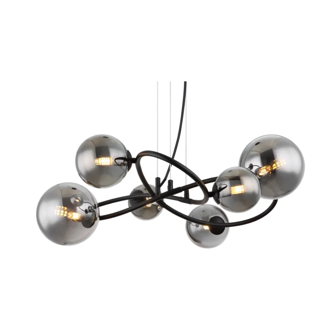 GLOBO 6L Glass Pendant 6xG9 LED 3.5W L622