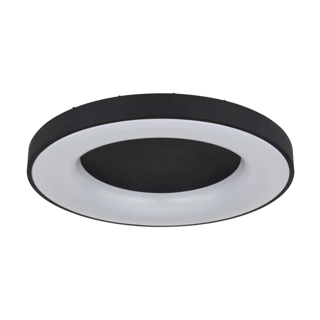 GLOBO Ceiling Light Opal Black LED 42W CCT 2700–6500K