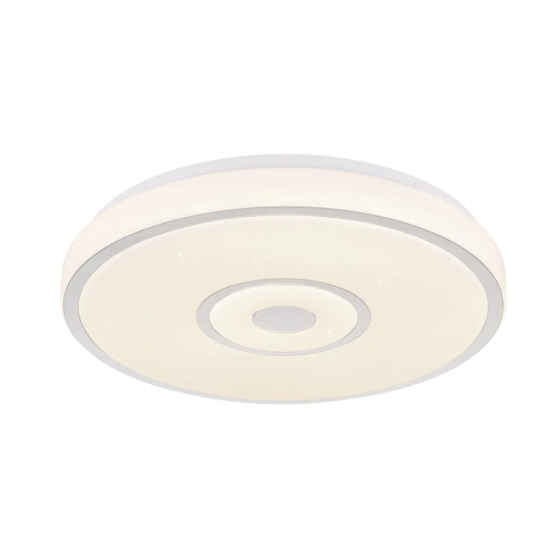 GLOBO Ceiling Light Opal Sparkle LED 24W 4000K D380