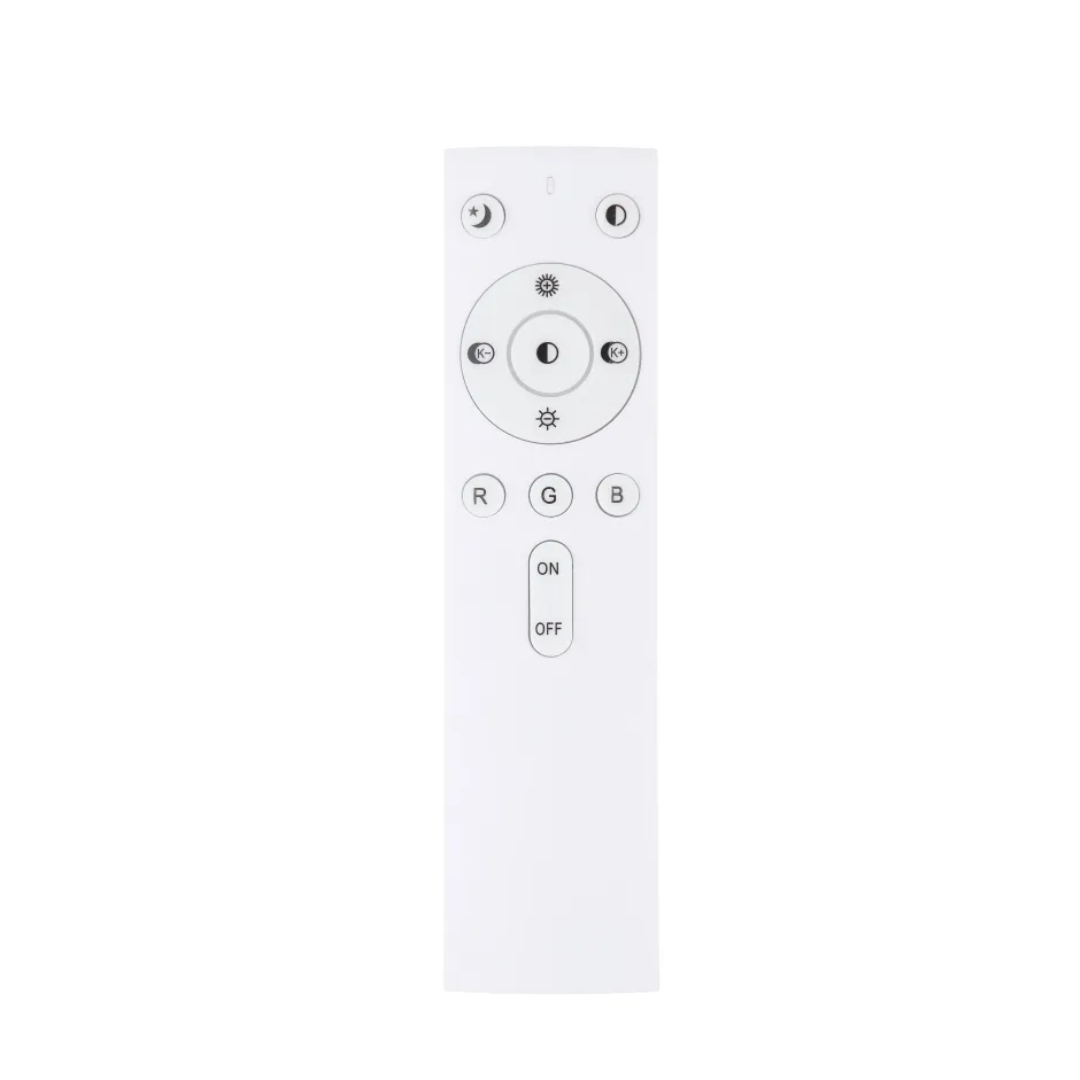 GLOBO DIMM Ceiling Light White Chrome Sparkle with Remote LED 40W CCT 2700–6500K