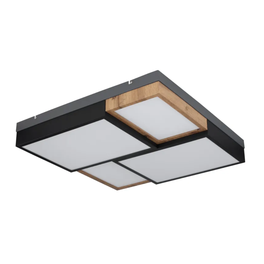 GLOBO Design Ceiling Light Black Brown LED 50W 3000K D626