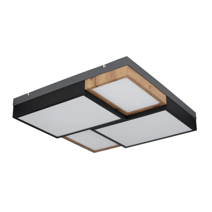 GLOBO Design Ceiling Light Black Brown LED 50W 3000K D626
