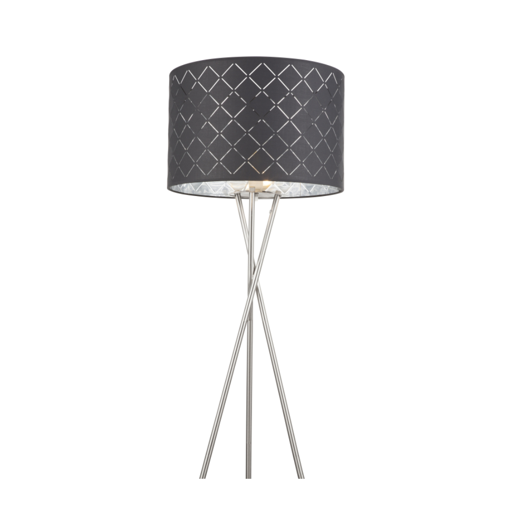 GLOBO Floor Lamp Grey 1xE27 H1600