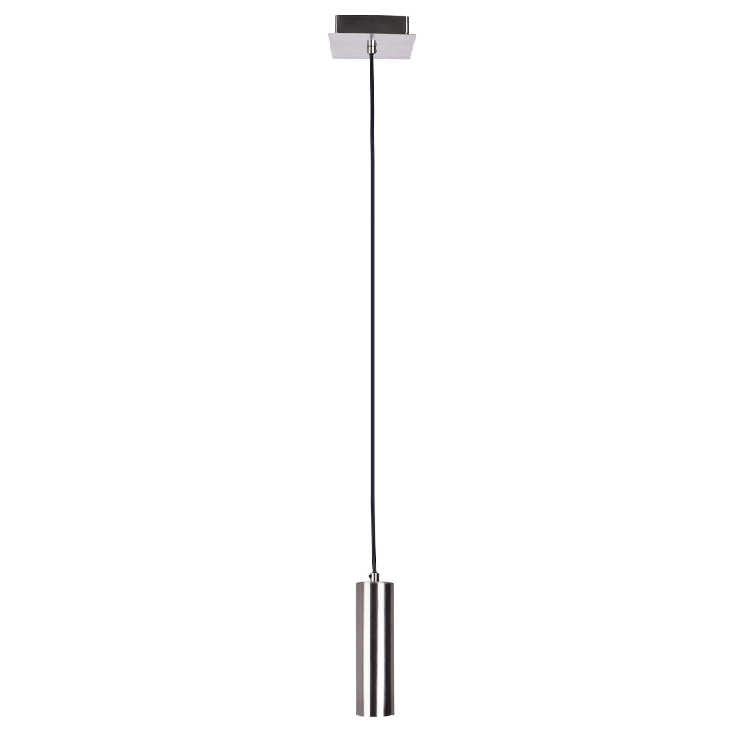 GLOBO LOFT Single Pendant Metal Nickel Matt 1xGU10