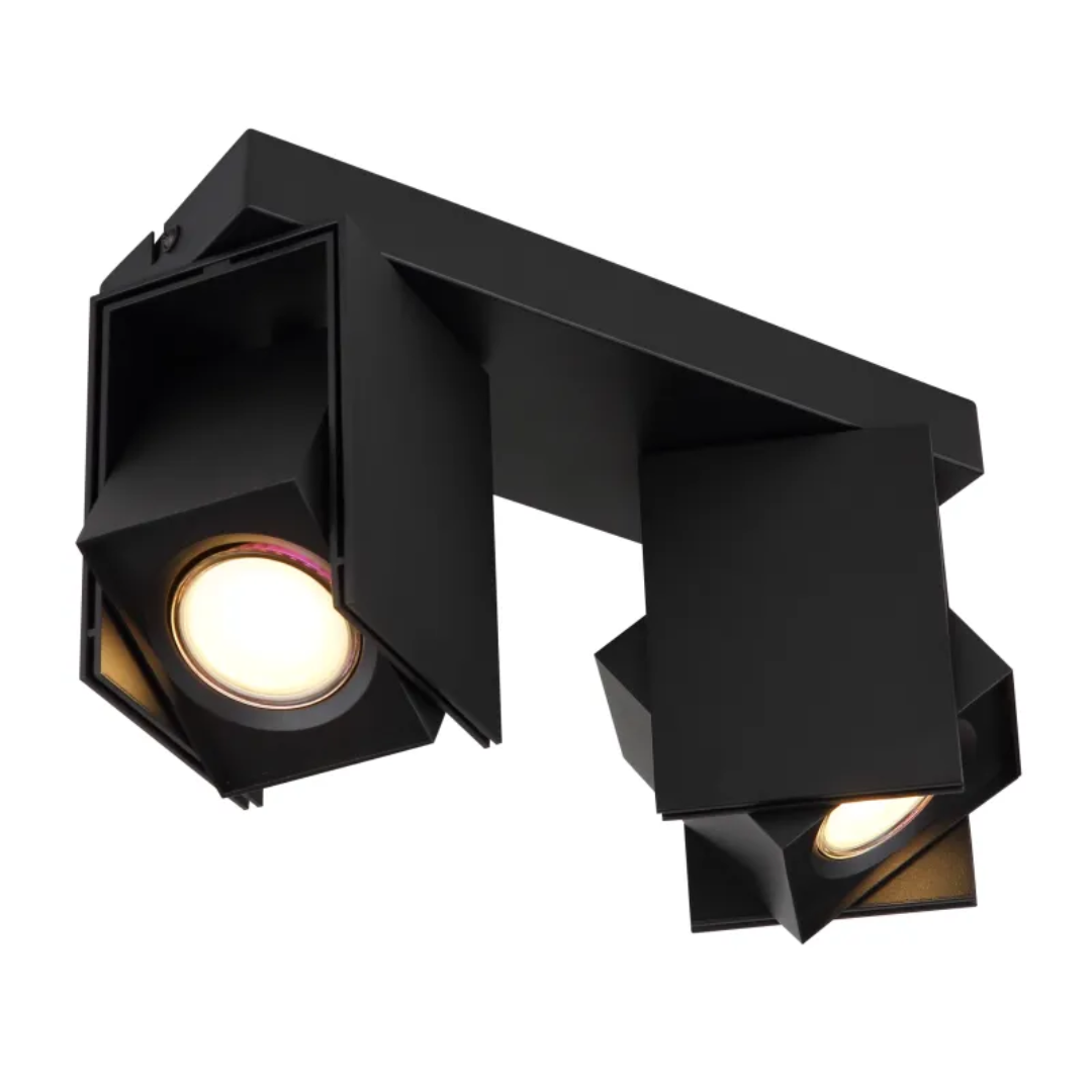 GLOBO Twin Spotlight Black 2xGU10
