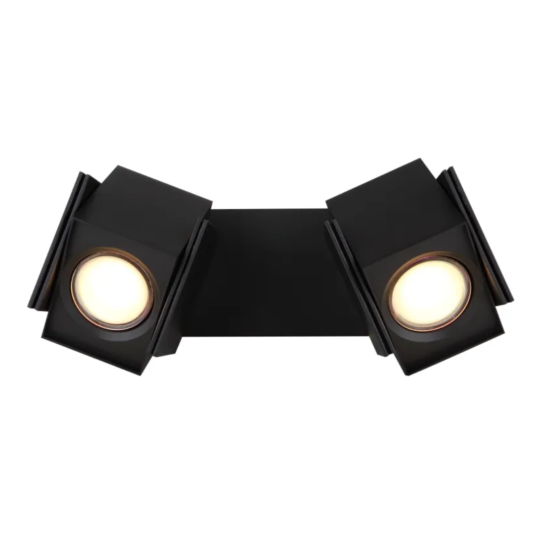 GLOBO Twin Spotlight Black 2xGU10