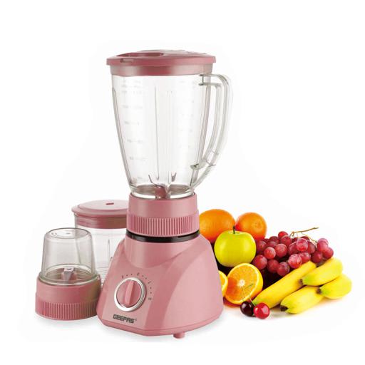 GEEPAS 3 In1 Blender 400Watts GSB1514 - 1.6 liters - Red Rhino