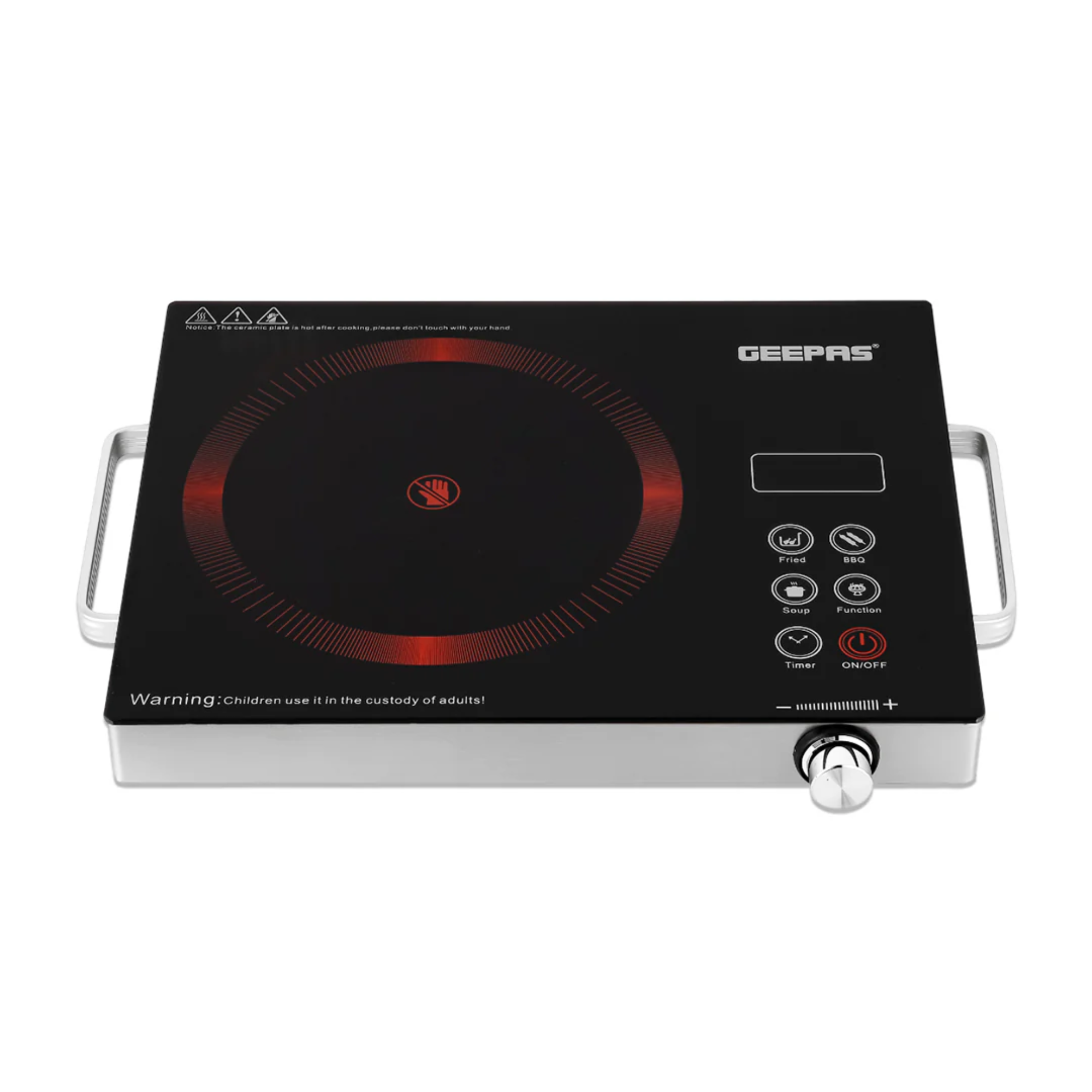 Geepas GIC6920 Digital Infrared Cooker – 2000W Touch Control