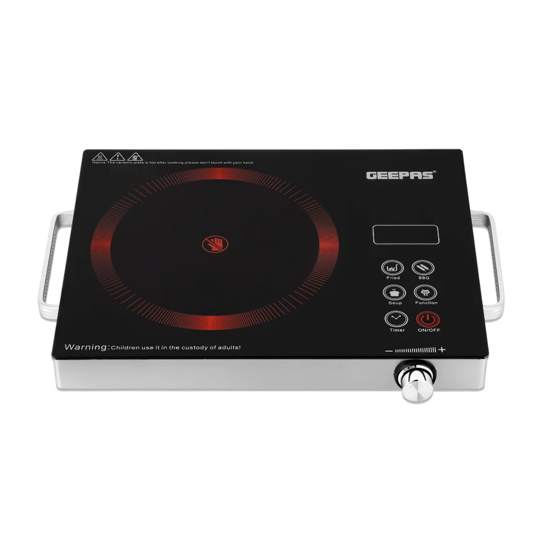 Geepas GIC6920 Digital Infrared Cooker – 2000W Touch Control