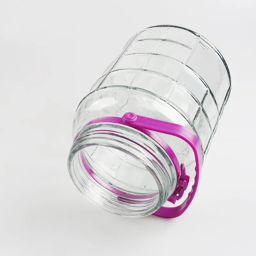 Bon Appetit Glass Jar with Air Tight Lid and Screw Cover 5L - Red Rhino