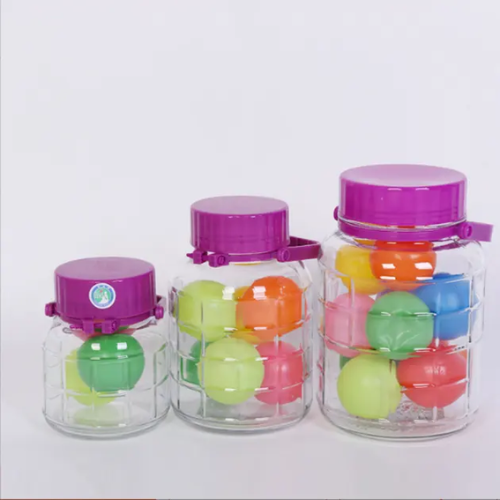 Bon Appetit Glass Jar with Air Tight Lid and Screw Cover 5L - Red Rhino