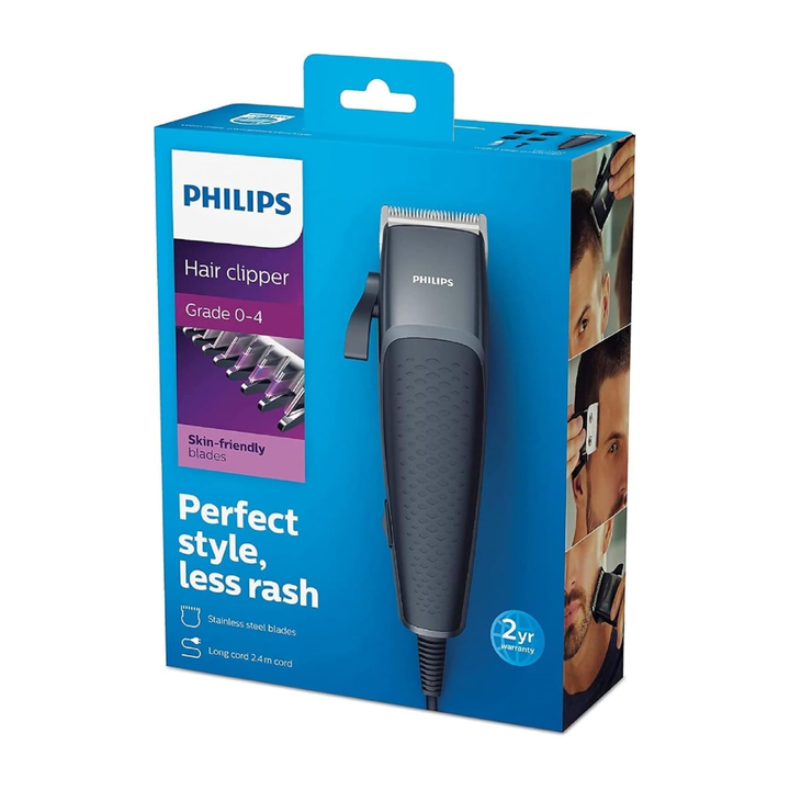 Philips Series 3000 Head and Face Hair Clipper with Stainless Steel Blades - HC3100/13