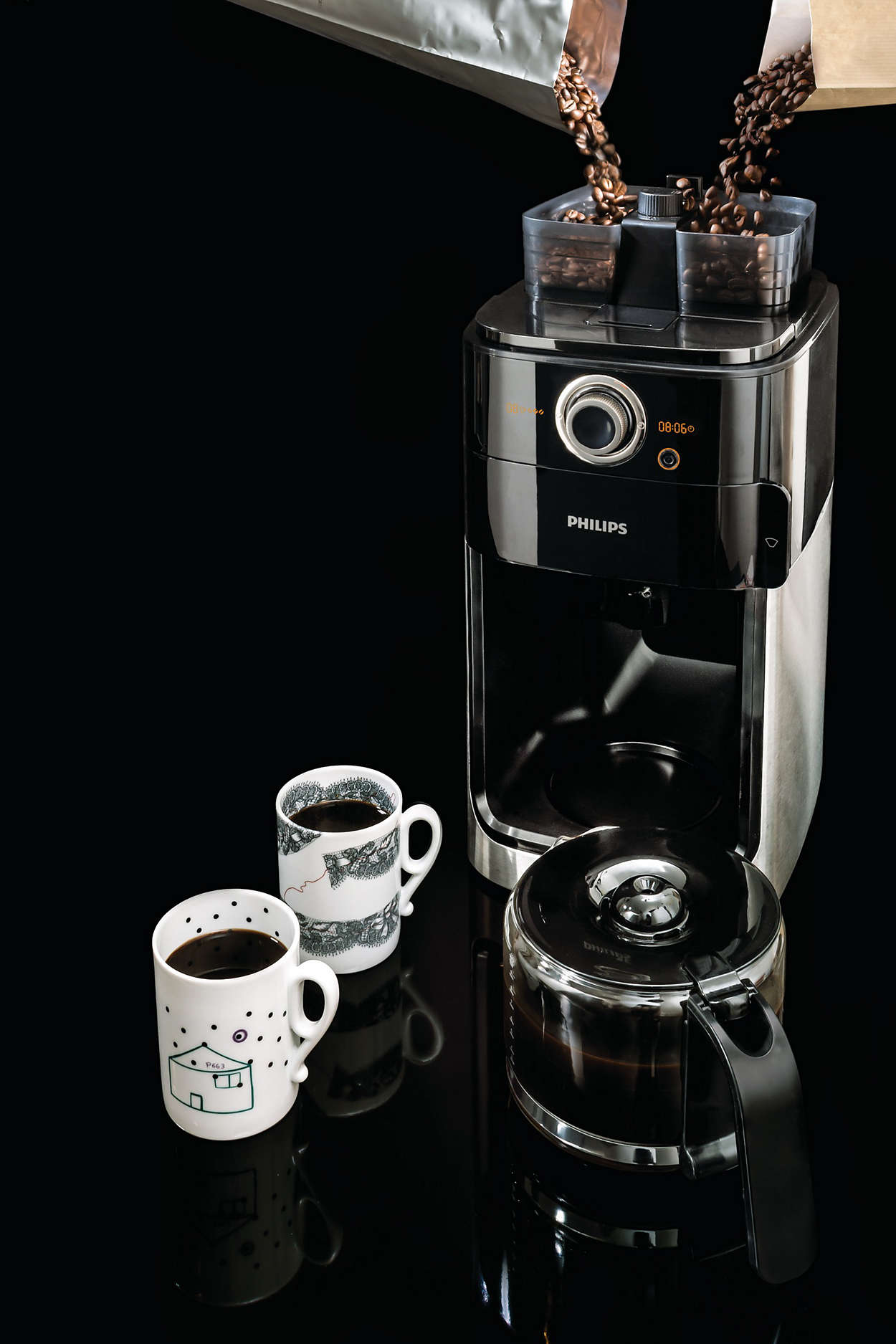 Philips Grind And Brew Coffee maker HD7762/00