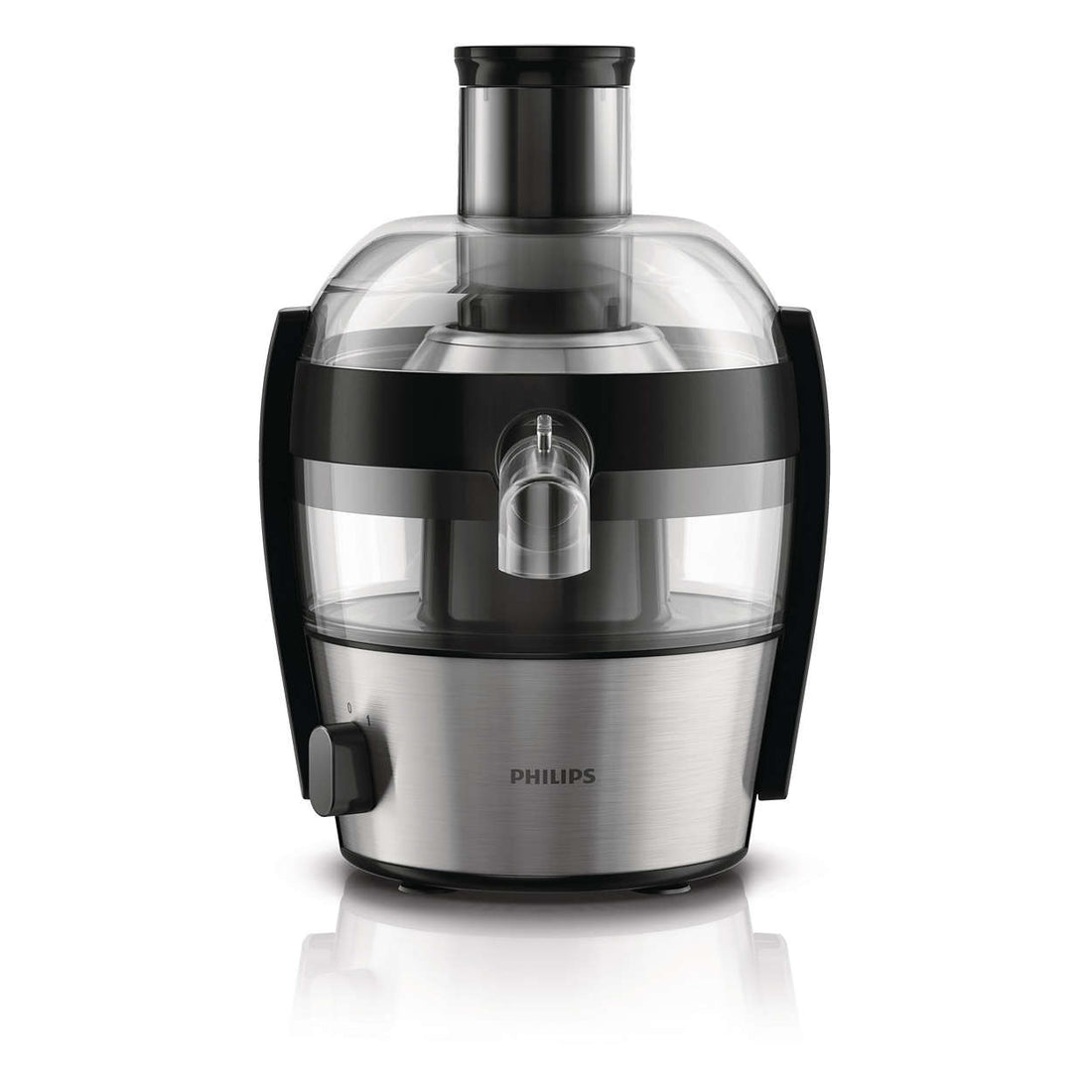 Philips juicer HR1836/05, feeding tube detail