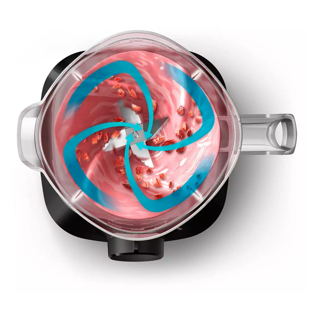 Philips Daily Collection Blender 550W- HR2141/90 - Red Rhino