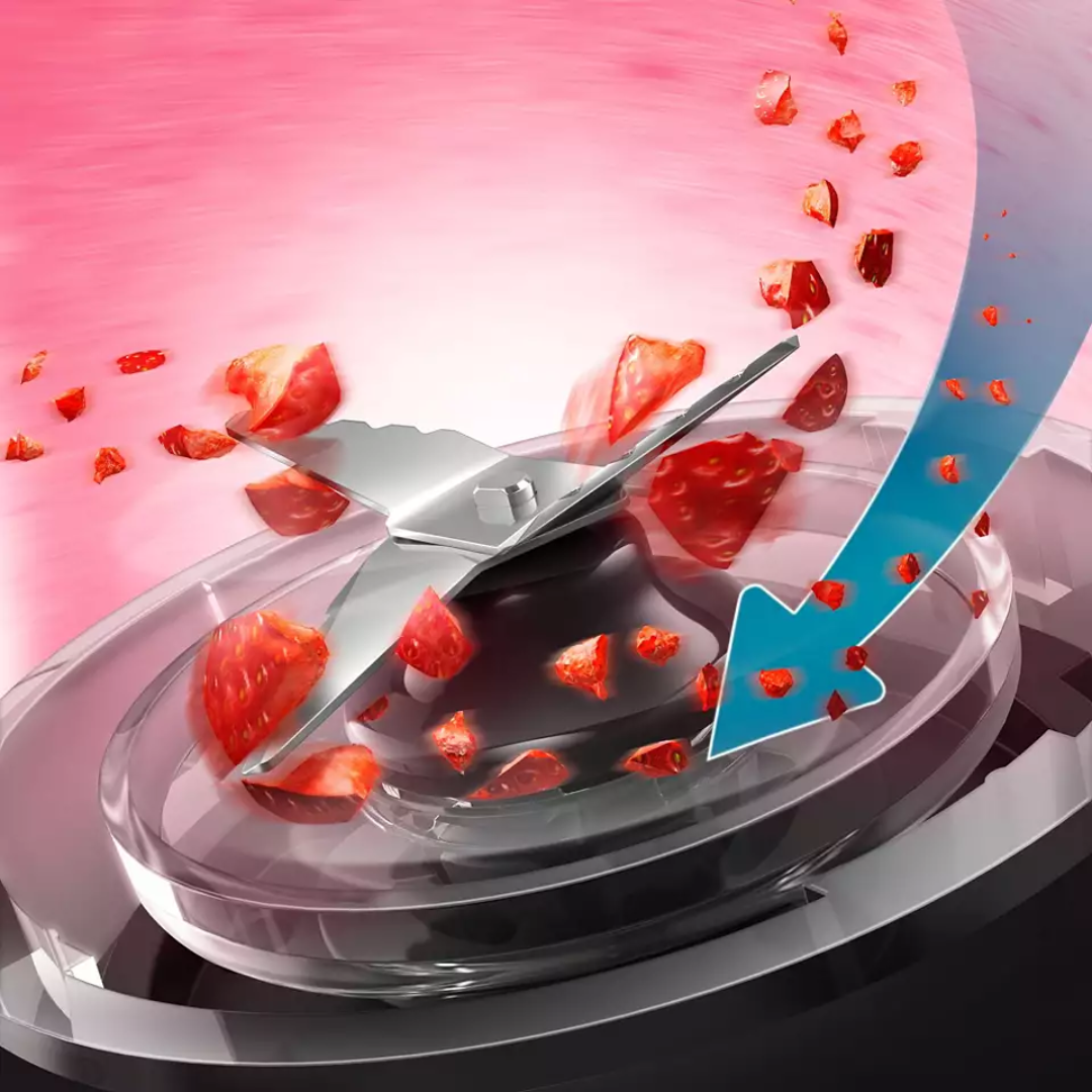 Philips Daily Collection Blender 550W- HR2141/90 - Red Rhino