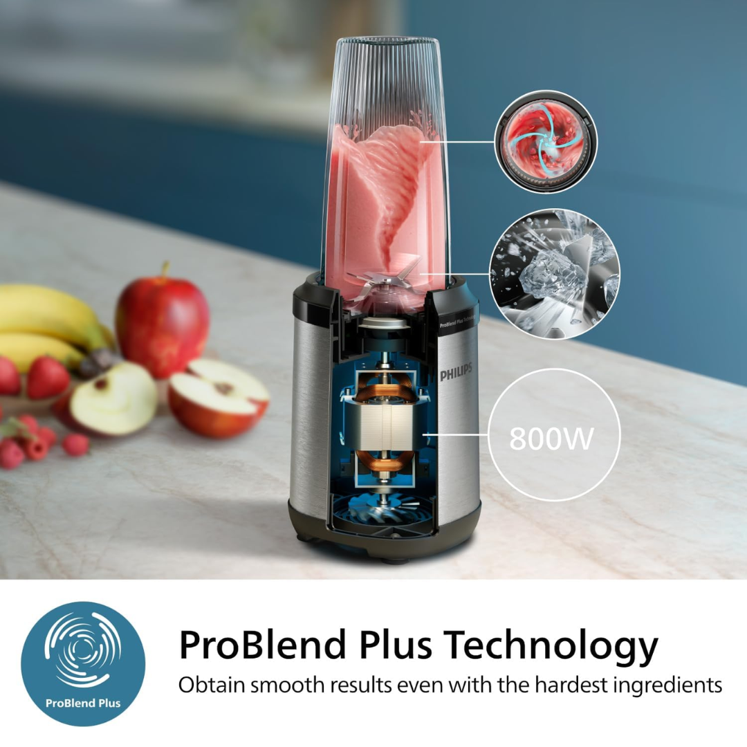 Philips 5000 Series Blender 800Watts- HR2765/00 - Red Rhino