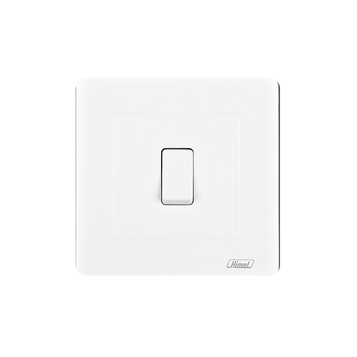 Himel Altivo 10A 1 Gang 2 Way Switch White
