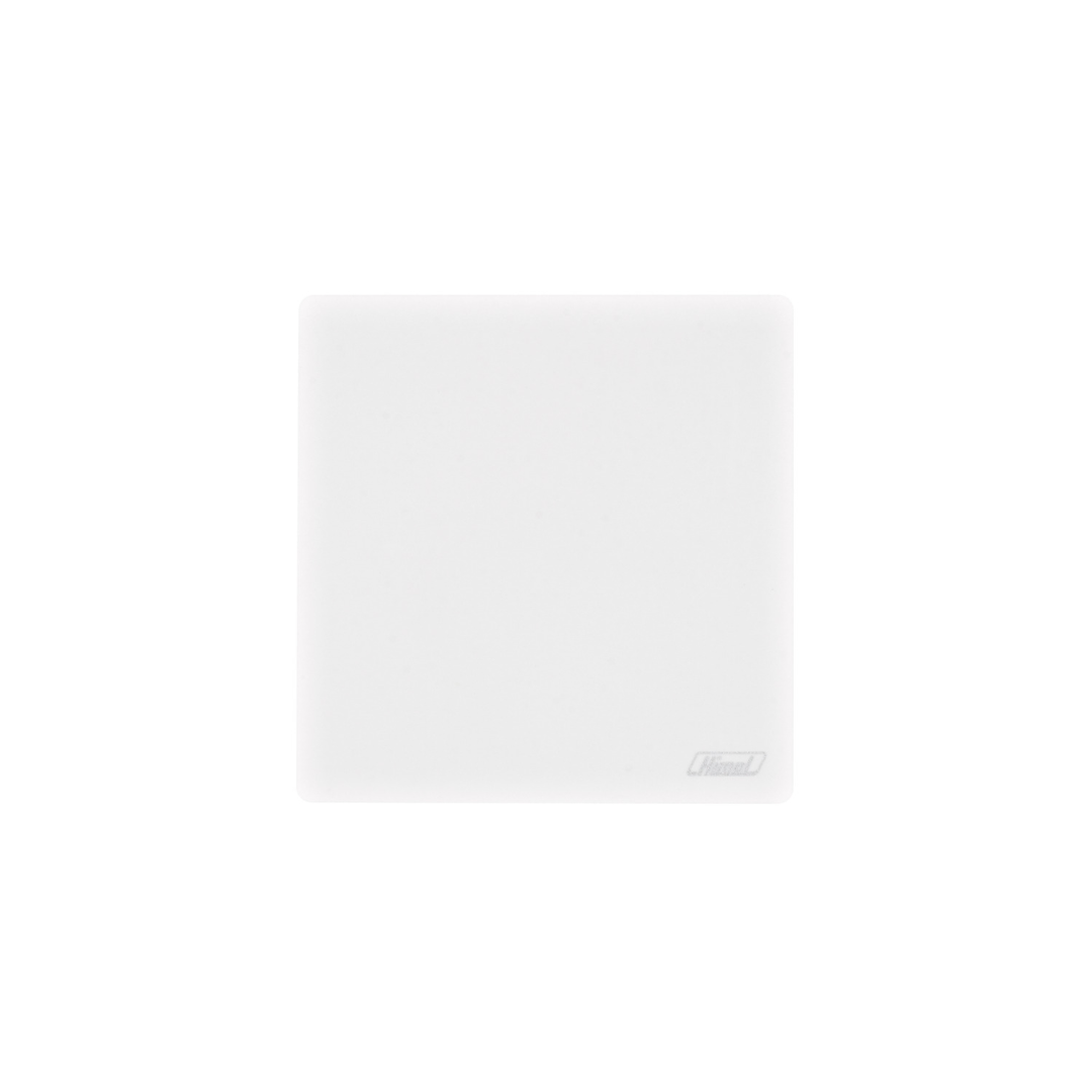 Himel Altivo 1 Gang Blank Plate White
