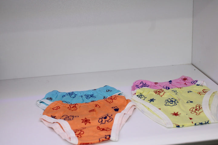 Baby Panties/Drawers Set of 4 -DES-10062