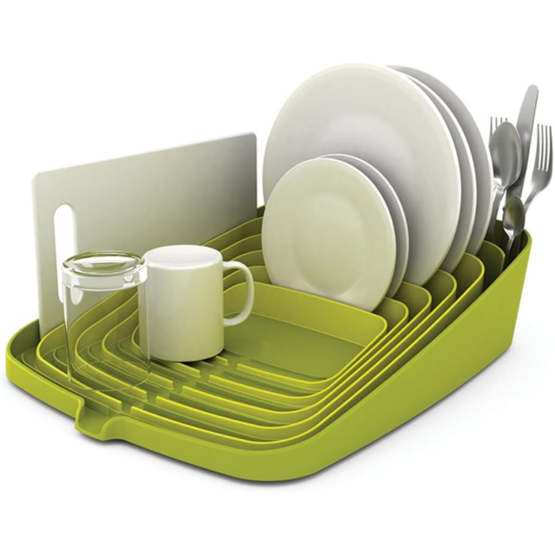 Joseph Joseph Arena Dish Drainer Green - Red Rhino