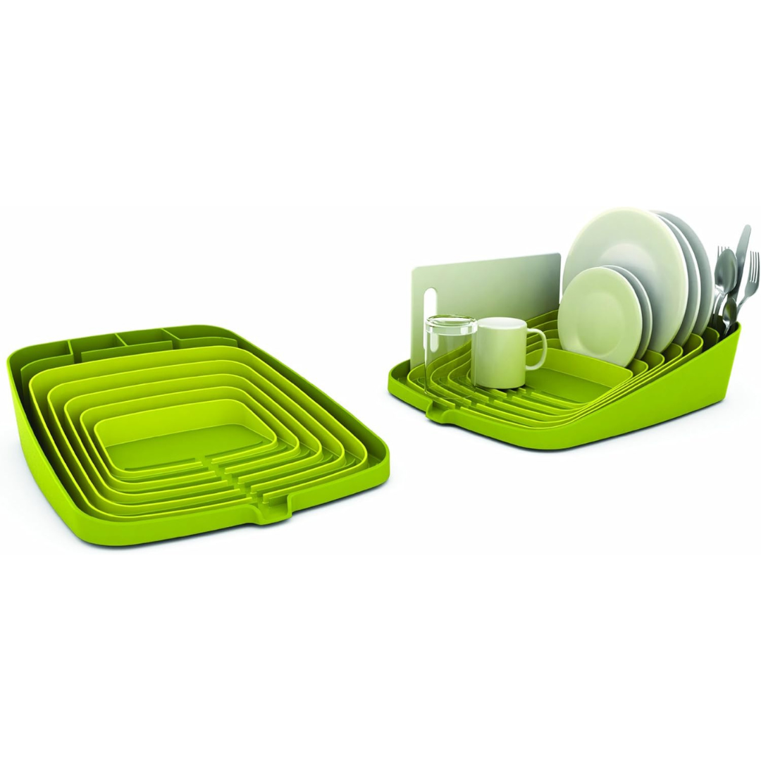 Joseph Joseph Arena Dish Drainer Green - Red Rhino