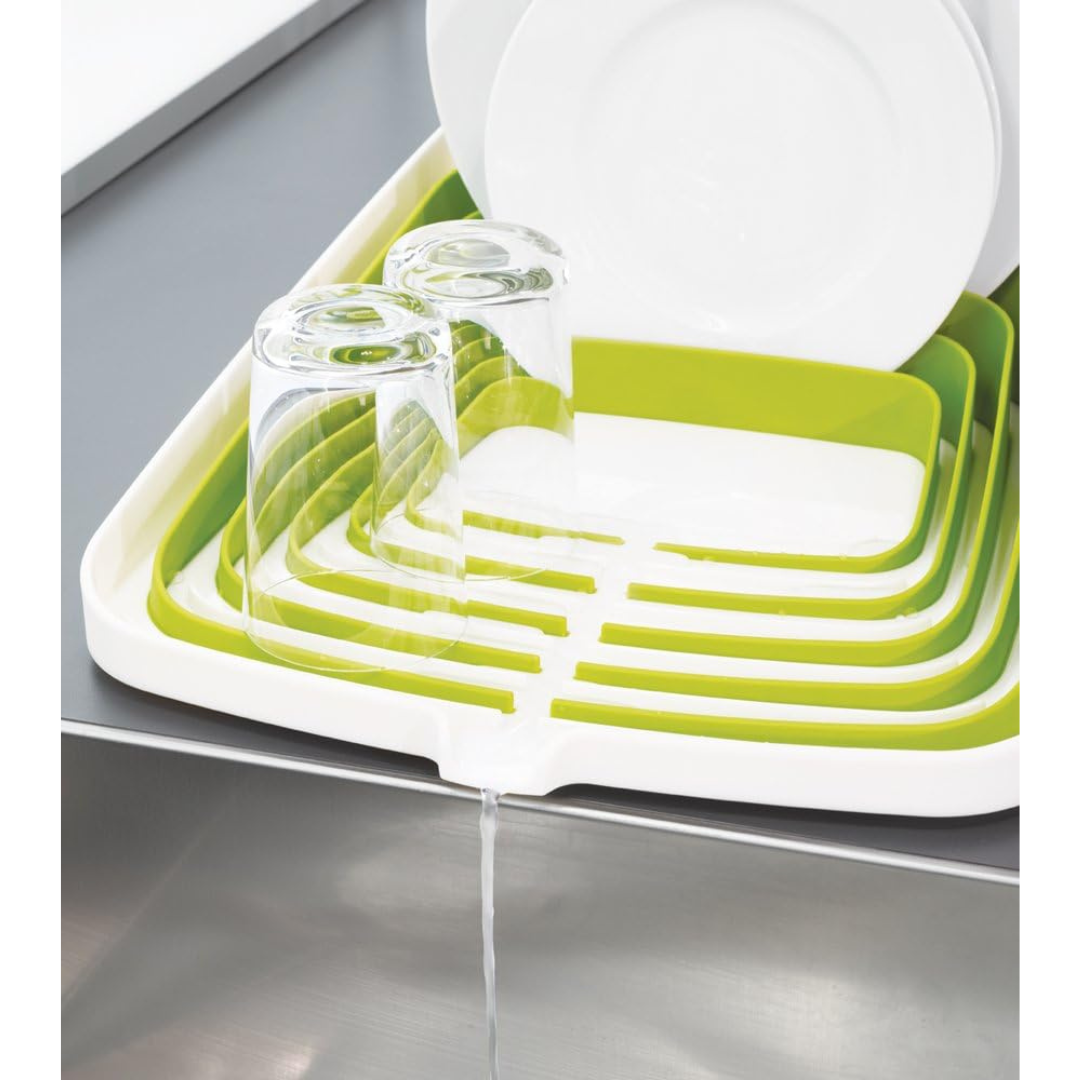 Joseph Joseph Arena Dish Drainer White - Red Rhino