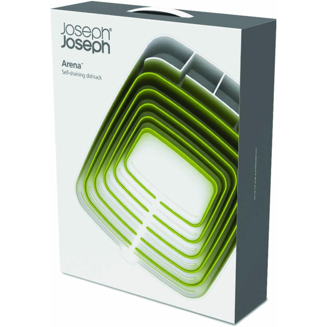 Joseph Joseph Arena Dish Drainer White - Red Rhino