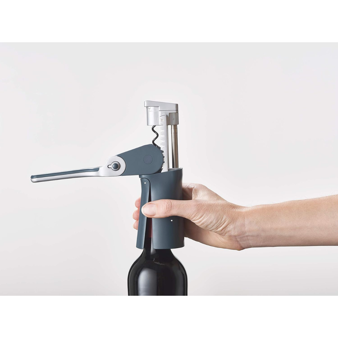Joseph Joseph Bar Wise Compact Lever Corkscrew - Red Rhino