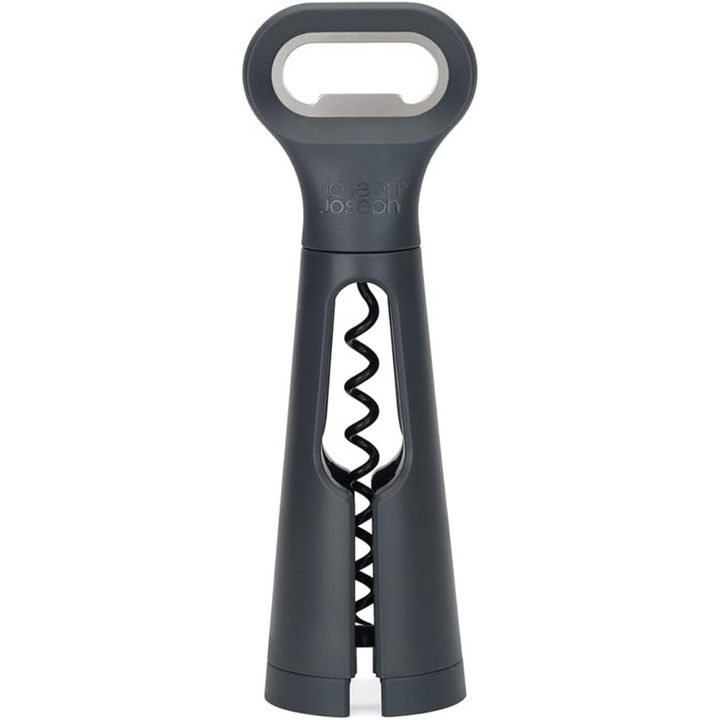 Joseph Joseph BarStar 3-in-1 Corkscrew - Grey - Red Rhino