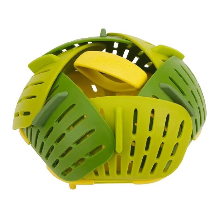 Joseph Joseph Bloom Folding Steamer Basket - Green - Red Rhino