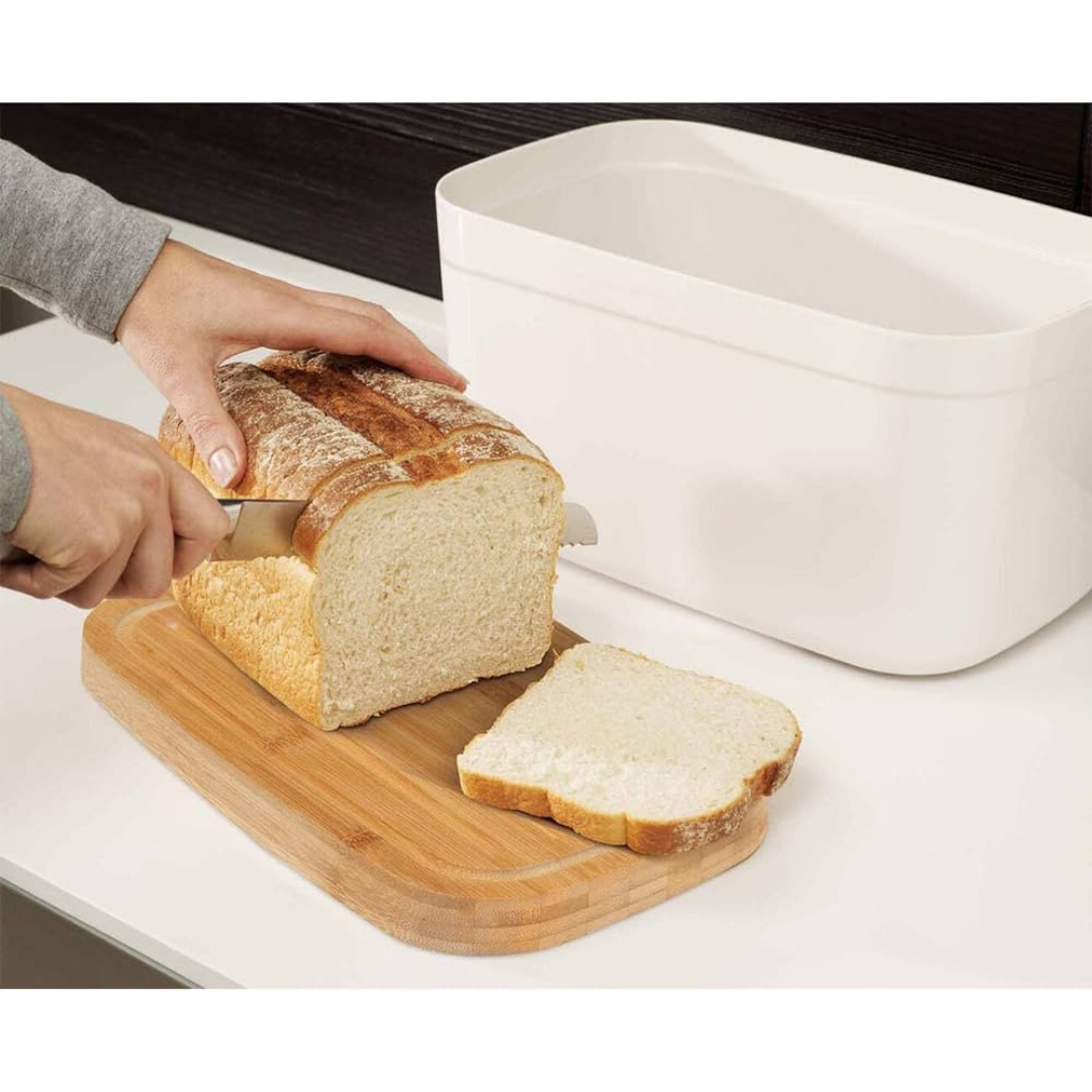 Joseph Joseph Bread Bin White - Red Rhino