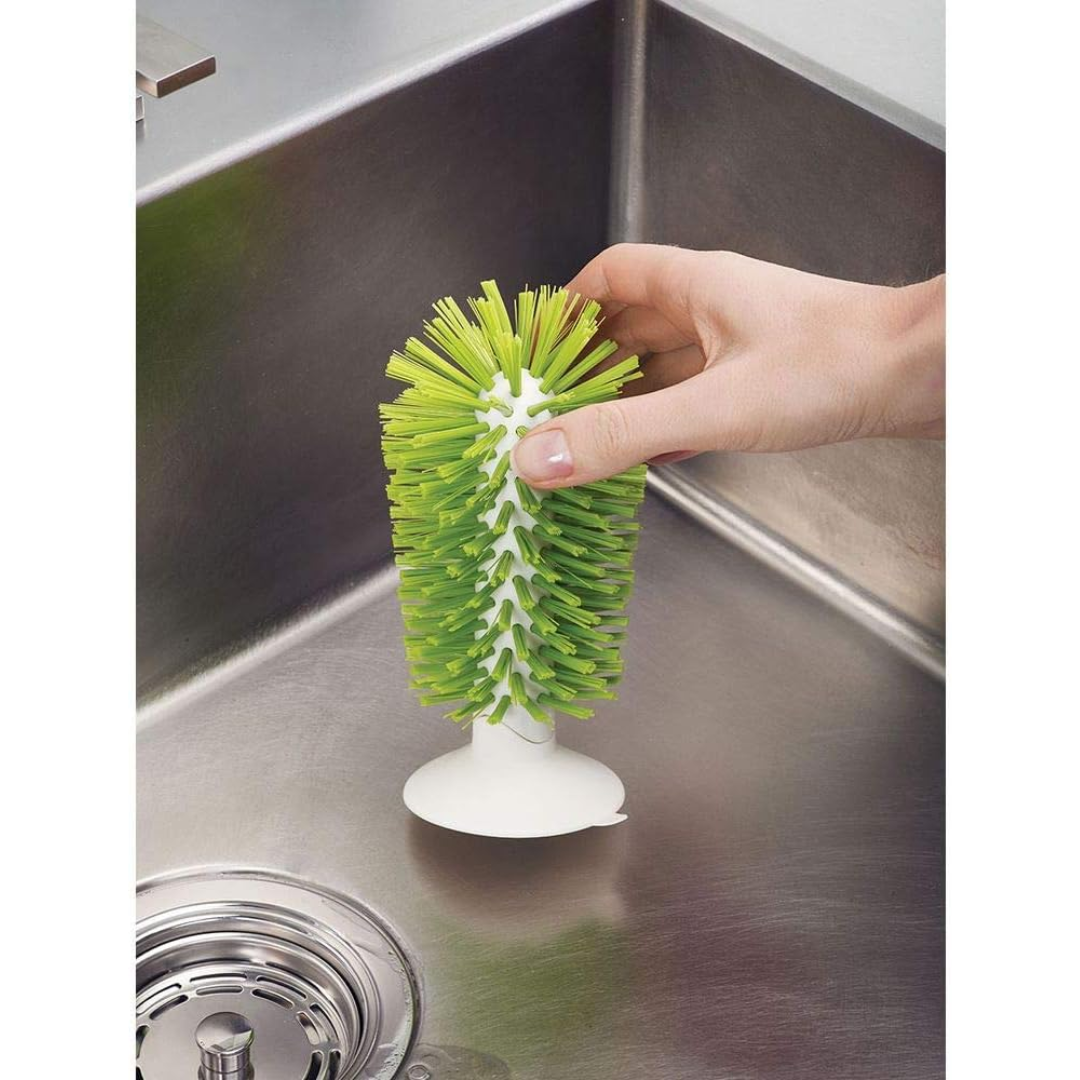 Joseph Joseph Brush Up In Sink Brush - Grey - Red Rhino