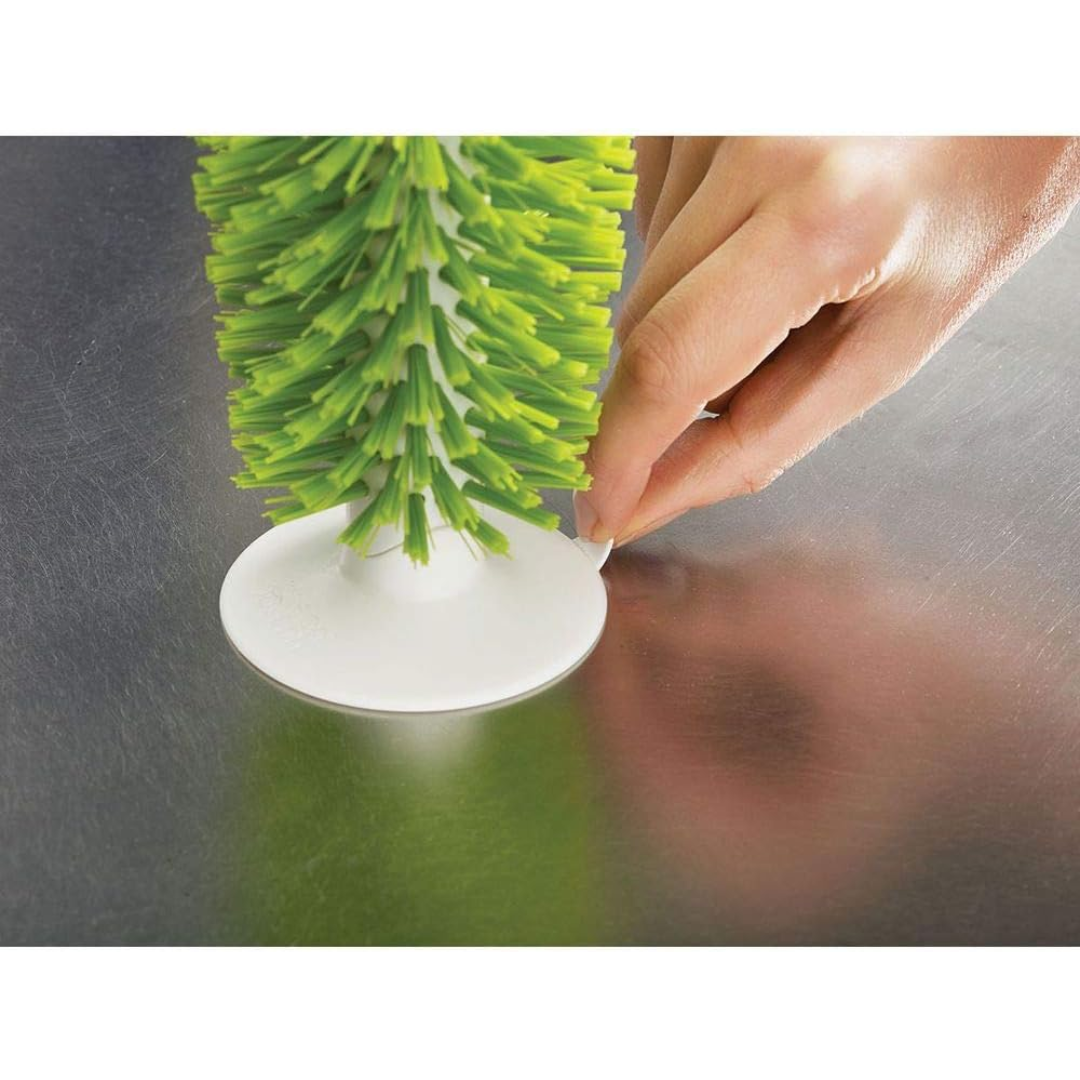 Joseph Joseph Brush Up In Sink Brush - Grey - Red Rhino