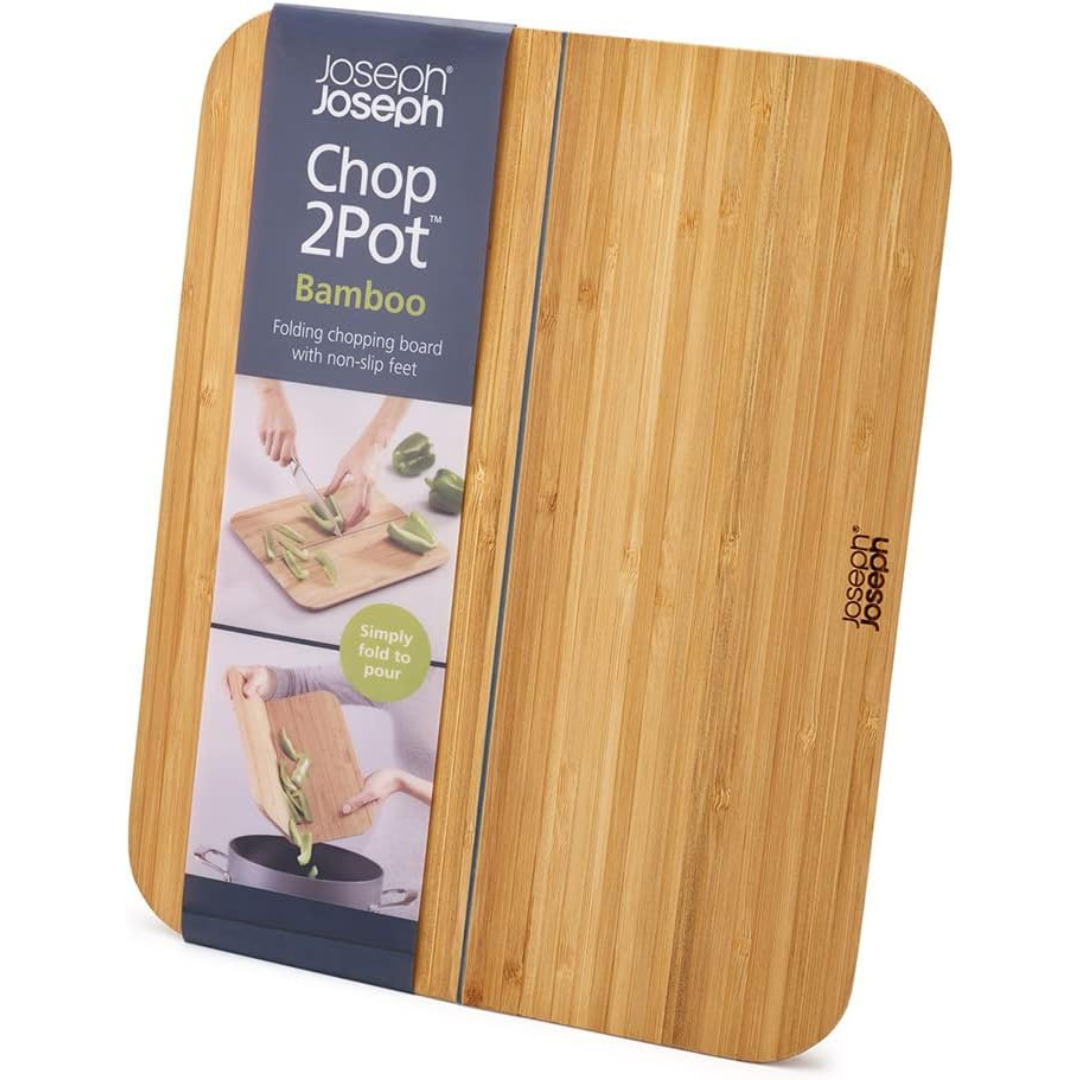 Joseph Joseph Chop 2 Pot Bamboo Large - Red Rhino